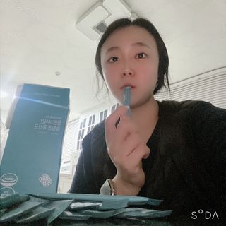 클린24시간 슬림앤유산균 1박스 (3.5g X 15포) — 4점을 준 리뷰어가 2022년 7월 올린 사용 사진