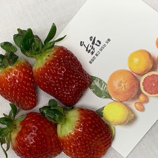 옳음 딸기 논산 설향 딸기 900g 산지직송 — 5점을 준 리뷰어가 2021년 1월 올린 사용 사진