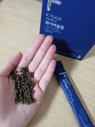 똥기사의 케이푸드 화이버슬림 — 4점을 준 리뷰어가 2021년 2월 올린 사용 사진