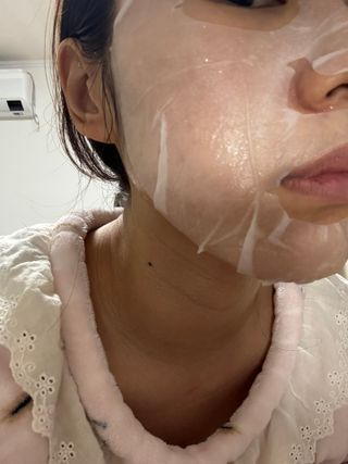 세뚜아(Cettua) [세뚜아] 포레스트 수딩 마스크 Cettual Forest  Soothing Mask 5매 — 5점을 준 리뷰어가 2024년 1월 올린 사용 사진