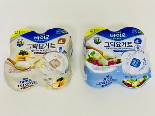 매일바이오 그릭요거트 오리지널 플레인 4개, 로스터리 커피믹스 4개 — 4점을 준 리뷰어가 2021년 12월 올린 사용 사진