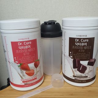 뉴트리션팩토리 닥터큐어 프리미엄쉐이크 다이어트쉐이크 — 5점을 준 리뷰어가 2021년 10월 올린 사용 사진