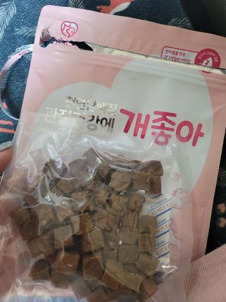 My Pet Care 천연단백질 관절건강에 개좋아 — 4점을 준 리뷰어가 2021년 3월 올린 사용 사진