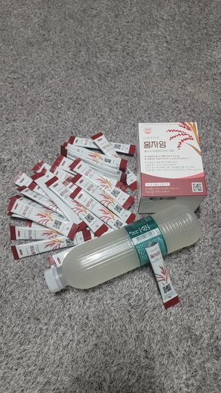하루 1포로 콜레스테롤, 유산균, 고역가 소화효소까지 한번에 섭취! 다온바이오 홍자임 1개월분(30포) — 5점을 준 리뷰어가 2022년 11월 올린 사용 사진