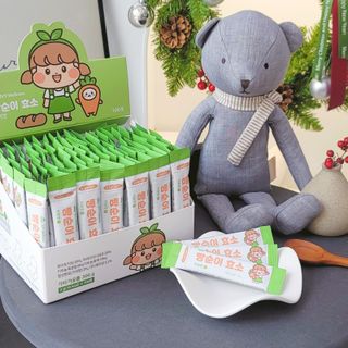 아이비웰니스 빵순이 식탁 위의 필수템! 빵순이 효소 키위맛 100포 + 석류맛 14포 (총 114포) — 5점을 준 리뷰어가 2022년 12월 올린 사용 사진