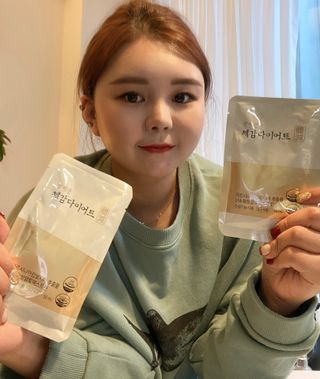 보의당 왕혜문 체감다이어트 — 5점을 준 리뷰어가 2021년 10월 올린 사용 사진