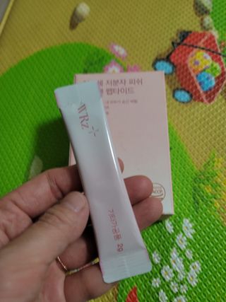 방방곳곳 청수체 콜라겐 — 5점을 준 리뷰어가 2022년 3월 올린 사용 사진
