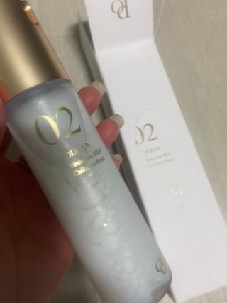 ODEAR ENDERMIC EGF COLLAGEN FLUID 오데어 엔더믹 이지에프 콜라겐 플루이드 — 5점을 준 리뷰어가 2022년 4월 올린 사용 사진