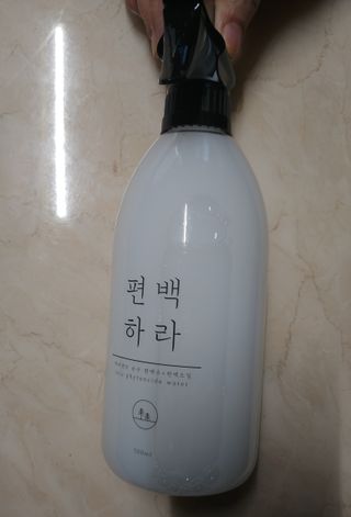 편백하라 피톤치드 편백수 탈취제 500ML — 5점을 준 리뷰어가 2022년 10월 올린 사용 사진