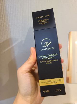 오투에니원 갈락토미세스 비타민 C 더블 브라이트닝 세럼 50ml — 5점을 준 리뷰어가 2023년 1월 올린 사용 사진