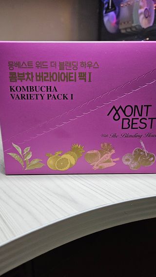 [몽베스트] 위드더 블랜딩 하우스 콤부차 _ 버라이어티팩 — 5점을 준 리뷰어가 2024년 3월 올린 사용 사진