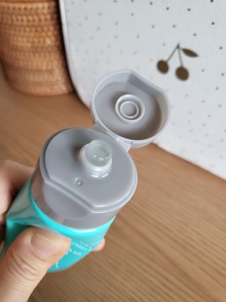 치과에서 쓰는 치약 _ 라벨제로 저불소 꼬마, 키즈, 유아, 베이비, 주니어 안전한 어린이치약 — 5점을 준 리뷰어가 2022년 10월 올린 사용 사진