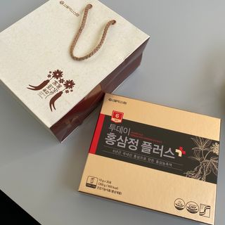 서울약사신협_투데이홍삼정플러스스틱_10g x 30포 — 5점을 준 리뷰어가 2020년 12월 올린 사용 사진