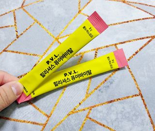 힐리셔스 퓨어바이탈 석류맛 — 5점을 준 리뷰어가 2021년 2월 올린 사용 사진