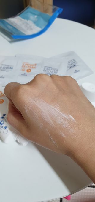 [트리티스] UV 디펜스 선크림 PA+++ / SPF50+  60ml — 5점을 준 리뷰어가 2021년 1월 올린 사용 사진