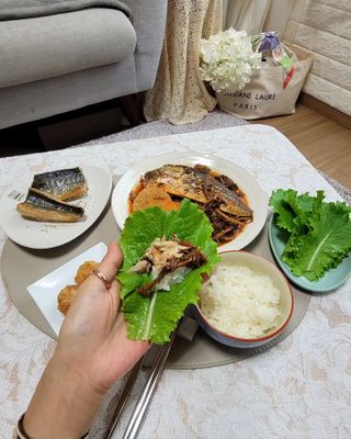 ㈜금호통상 노르웨이 고등어 900g (6~10편) — 5점을 준 리뷰어가 2023년 11월 올린 사용 사진