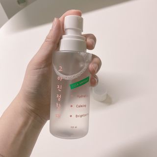 [시카앰플] 묘오한 고마진정할때 진정 스프레이 앰플 150ml — 5점을 준 리뷰어가 2021년 2월 올린 사용 사진