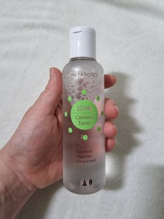 메타포레 12PM 카밍 토너 — 4.5점을 준 리뷰어가 2021년 8월 올린 사용 사진