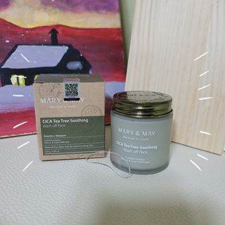 마리엔메이 시카 티트리 수딩 워시오프 마스크팩 125g — 5점을 준 리뷰어가 2022년 4월 올린 사용 사진