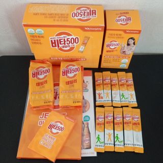 [광동제약] 비타500데일리스틱70포&굿즈3종 — 5점을 준 리뷰어가 2021년 10월 올린 사용 사진