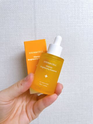 체르엠 스템앤셀 비타민 브라이트닝 에센스 30ml 1개 — 5점을 준 리뷰어가 2021년 9월 올린 사용 사진