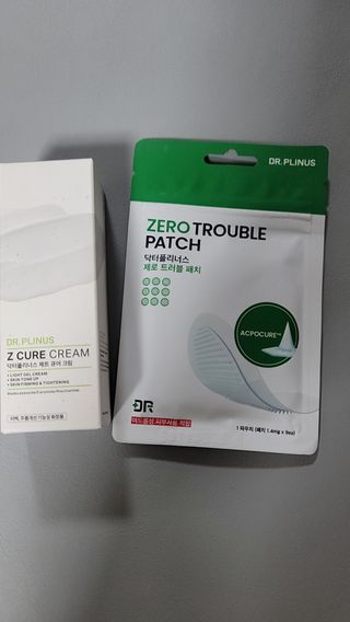 닥터플리너스 제트 큐어 크림 30ml + 제로 트러블 패치 9EA — 5점을 준 리뷰어가 2022년 4월 올린 사용 사진
