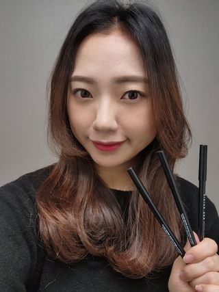 [씨스터앤] 봄맞이 아이메이크업 추천! 로지세트 (아이펜슬 04 글램라떼 + 06 베이비피치 + 10 다크로즈) — 5점을 준 리뷰어가 2022년 3월 올린 사용 사진