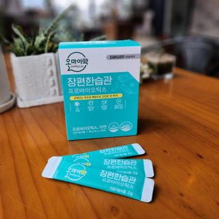 [유산균] 오마이락 장편한습관 프로바이오틱스 30P — 5점을 준 리뷰어가 2022년 12월 올린 사용 사진