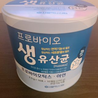 서울약사신협_프로바이오생유산균_2.5G x 100포 — 5점을 준 리뷰어가 2021년 4월 올린 사용 사진