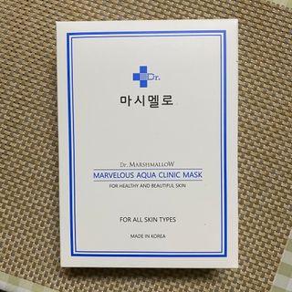 닥터마시멜로 닥터마스멜로 마블러스 아쿠아 클리닉 마스크 — 4점을 준 리뷰어가 2021년 5월 올린 사용 사진