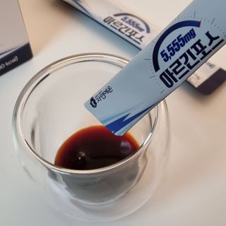 자연에온 아르긴포스 L-아르기닌 5555mg 스틱 15개입 1박스 — 5점을 준 리뷰어가 2022년 1월 올린 사용 사진