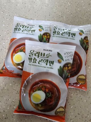 클린24시간 올리브 발효곤약면 찰비빔면 1세트-(3봉) — 5점을 준 리뷰어가 2024년 3월 올린 사용 사진