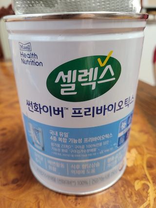 셀렉스 썬화이버 프리바이오틱스 — 5점을 준 리뷰어가 2021년 12월 올린 사용 사진