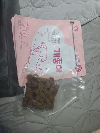 My Pet Care 천연단백질 관절건강에 개좋아 — 5점을 준 리뷰어가 2021년 3월 올린 사용 사진