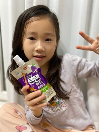 나우캠페인용 [한미사이언스] 우리 아이 튼튼, 엄마 마음 든든! 마시는텐텐 플러스 (100ml*10입) — 5점을 준 리뷰어가 2023년 12월 올린 사용 사진