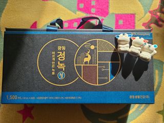 광동생활건강 [광동] 바르게 만든 녹용, 광동정녹청 — 5점을 준 리뷰어가 2022년 1월 올린 사용 사진