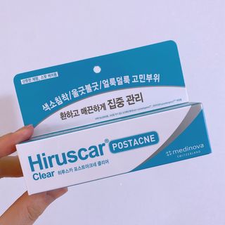 히루스카 포스트아크네 클리어 — 4점을 준 리뷰어가 2021년 2월 올린 사용 사진