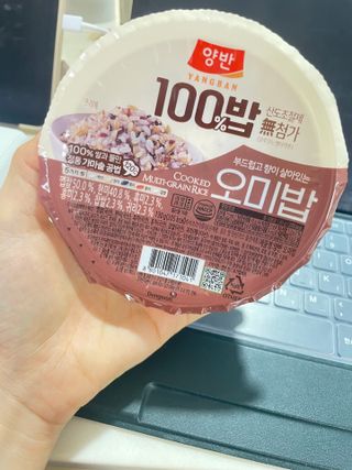 [구매평]양반 동원 양반 100밥 오미밥, 130g, 12개 — 5점을 준 리뷰어가 2025년 5월 올린 사용 사진