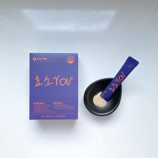 [푸름웰니스] 아포텍 효소 YOU 1개월3g 30포 — 5점을 준 리뷰어가 2021년 10월 올린 사용 사진