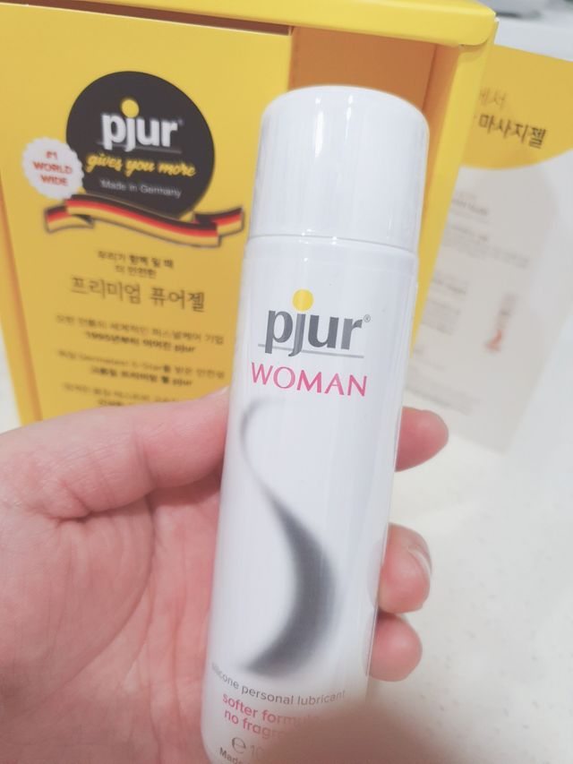 프리미엄 마사지젤 pjur 퓨어젤 리뷰 사진