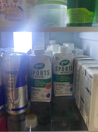 셀렉스스포츠 셀렉스 스포츠 웨이 프로틴 복숭아_ 330ml x 12팩 — 5점을 준 리뷰어가 2021년 3월 올린 사용 사진