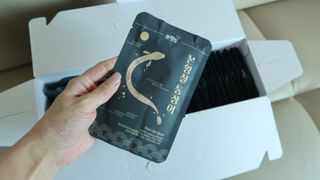 [비린내 완벽제거] 본황칠 통장어 국내산 장어즙 아르기닌 2800mg 장어즙효능 기력보강 — 4.5점을 준 리뷰어가 2022년 8월 올린 사용 사진