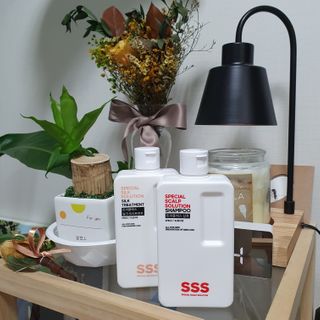 트리플에스 탈모 샴푸 275ml + 실크 트리트먼트 275ml — 5점을 준 리뷰어가 2021년 2월 올린 사용 사진