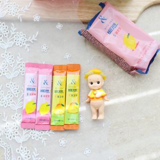 비타앤C 레몬맛, 망고맛 — 5점을 준 리뷰어가 2021년 5월 올린 사용 사진