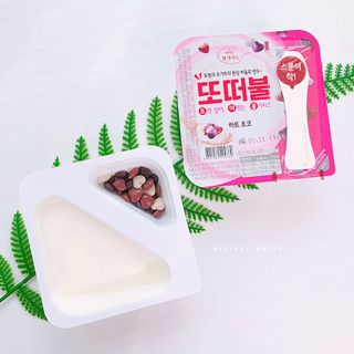 남양유업 또깍 접어 떠먹는 불가리스 2종 — 5점을 준 리뷰어가 2021년 1월 올린 사용 사진