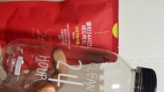 클린24시간 레드박스 1BOX(5포) + 전용보틀(500ml) — 5점을 준 리뷰어가 2024년 2월 올린 사용 사진