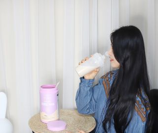 [푸름웰니스] 프로틴 다이어트 단백질 쉐이크 (750g) — 5점을 준 리뷰어가 2022년 3월 올린 사용 사진