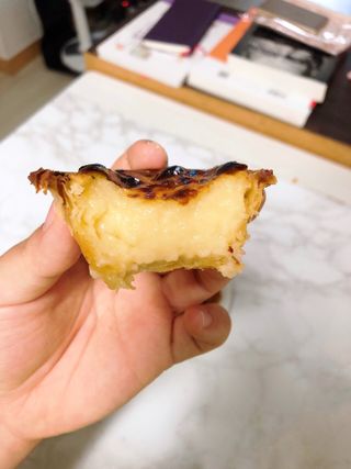 디앙뜨 포르투갈 에그타르트 오리지널 맛+패션후르츠 맛 중 택1 — 5점을 준 리뷰어가 2021년 8월 올린 사용 사진