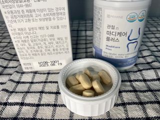 프리마인 평생 써야하는 관절의 건강을 위한 완벽설계 솔루션 관절n마디케어 플러스 120정 — 5점을 준 리뷰어가 2021년 10월 올린 사용 사진