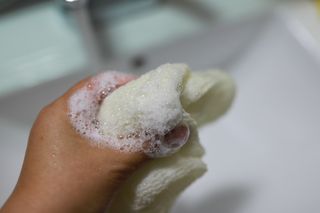 [닥터문] 센텔라 시카케어 화이트머스크 바디워시 1000ml — 5점을 준 리뷰어가 2023년 7월 올린 사용 사진